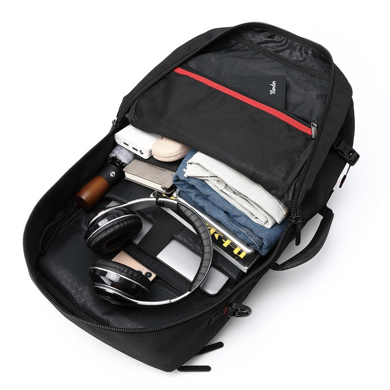 جولدن وولف حقيبة ظهر سفر متعددة التخزين 30 لتر - لون اسود — جولدين وولف - Image 2